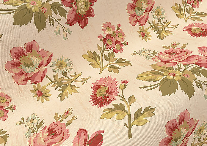Shabby Chic by Rachel Ashwell Eloise (Blackout), Vintage Pink - Roller Blind - Image 4